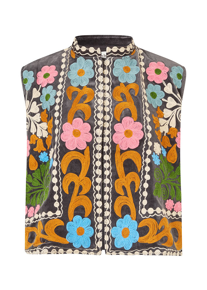 Lollys Laundry Bin Vest - Washed Black