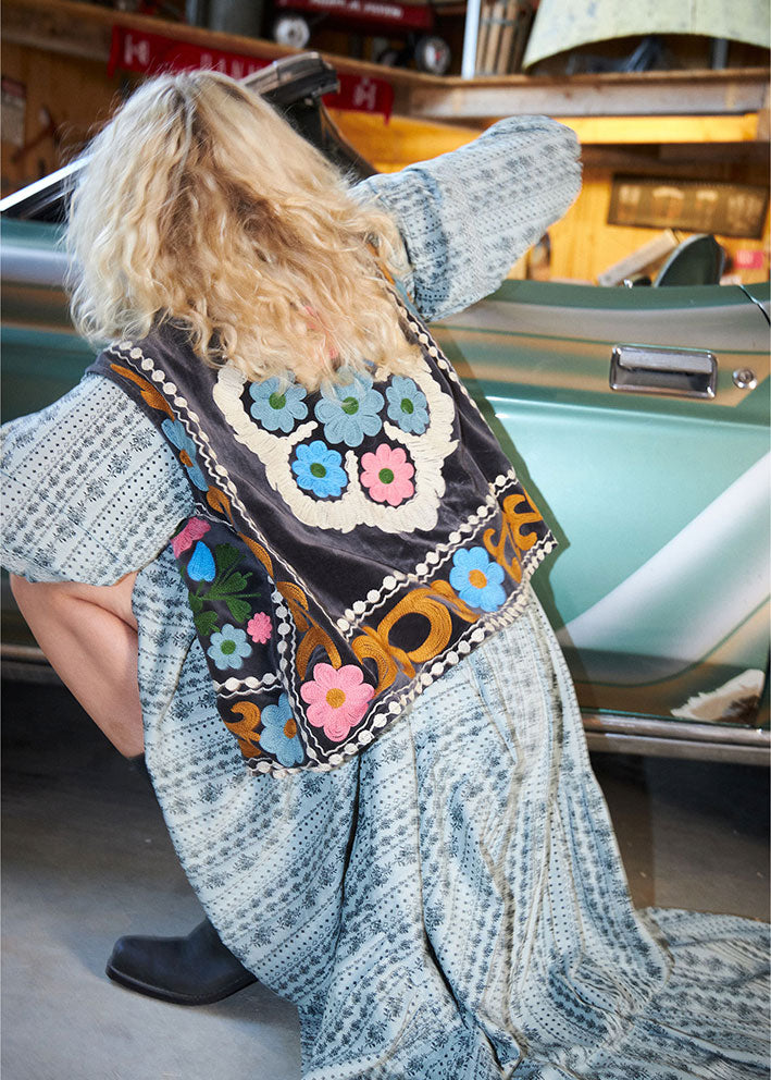 Lollys Laundry Bin Vest - Washed Black