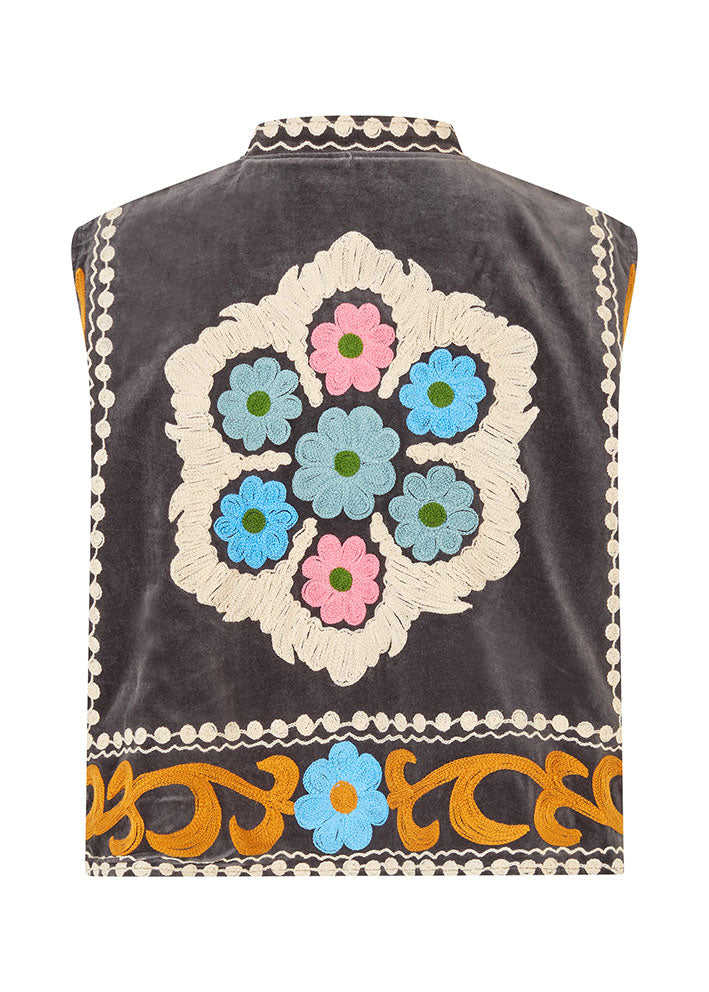 Lollys Laundry Bin Vest - Washed Black