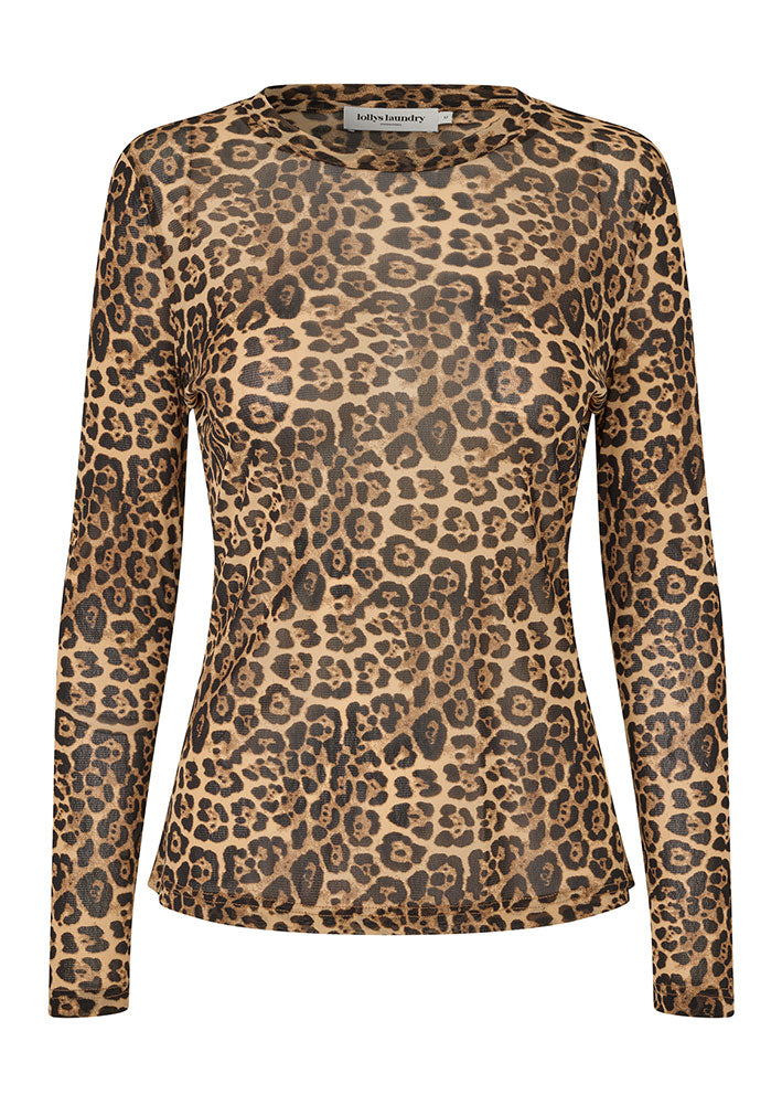Lollys Laundry Irie Bluse - Leopard Print