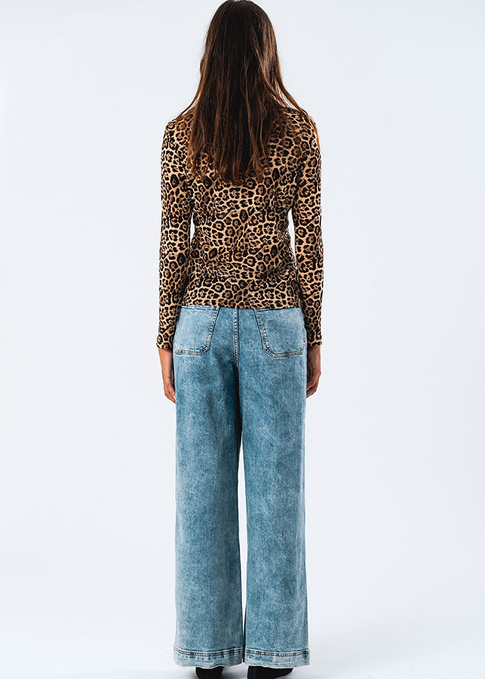 Lollys Laundry Irie Bluse - Leopard Print