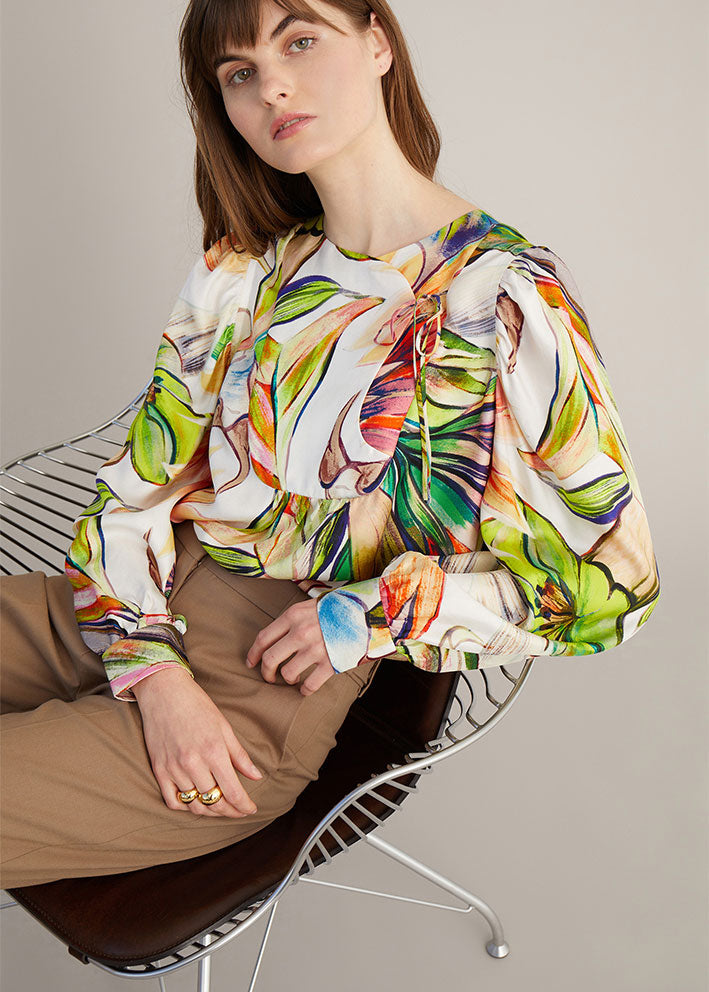 Munthe Durham Silke Bluse - Rose