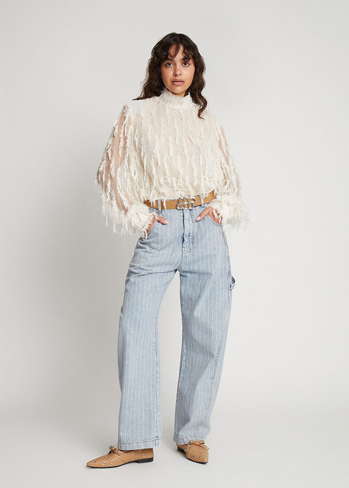 Munthe Skallo Bluse - Creme
