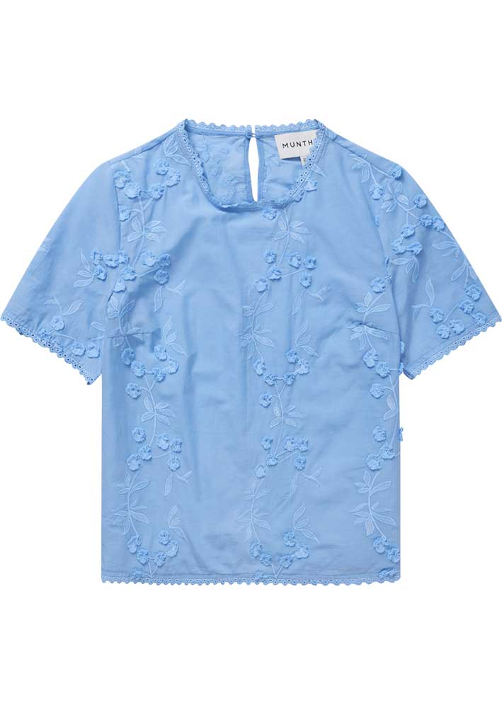 Munthe Uasta Bluse - Blue Online salg