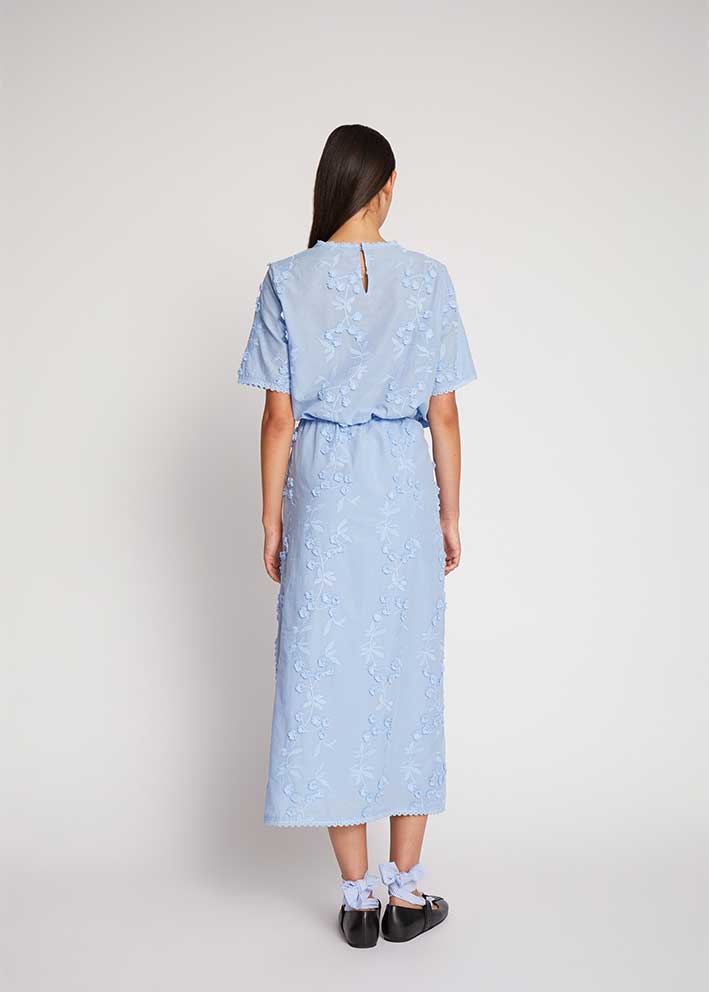 Munthe Uasta Bluse - Blue Online salg