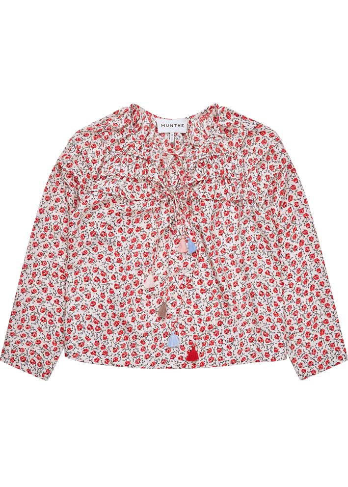 Munthe Uzza Bluse - Red