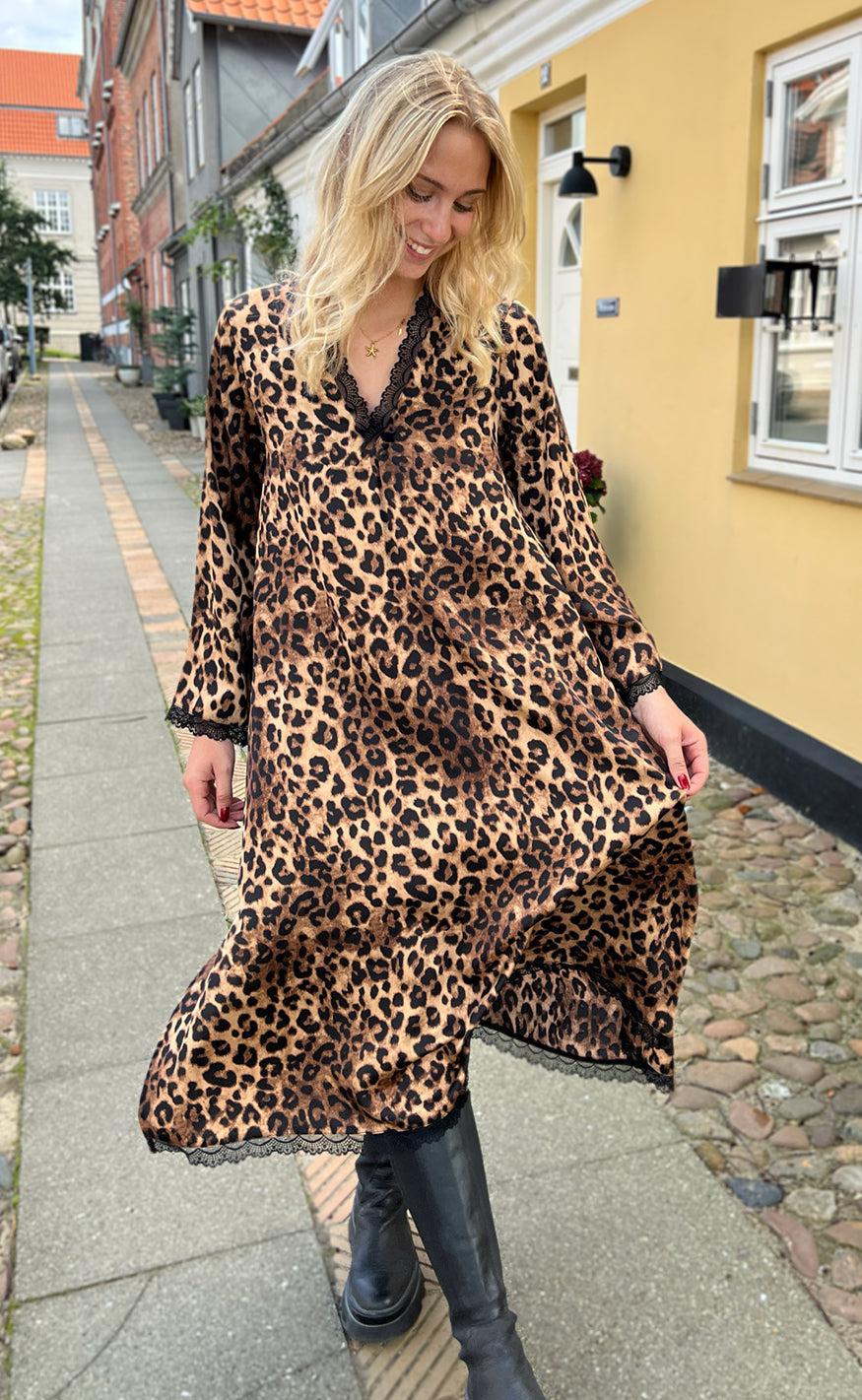 Say INA Copenhagen Kjole - Safina - Leopard