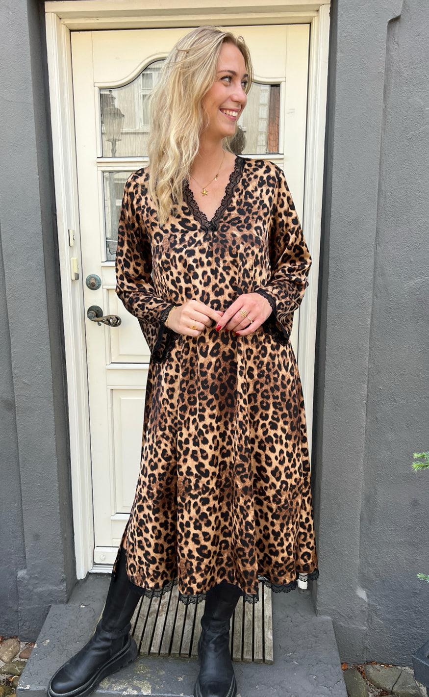 Say INA Copenhagen Kjole - Safina - Leopard