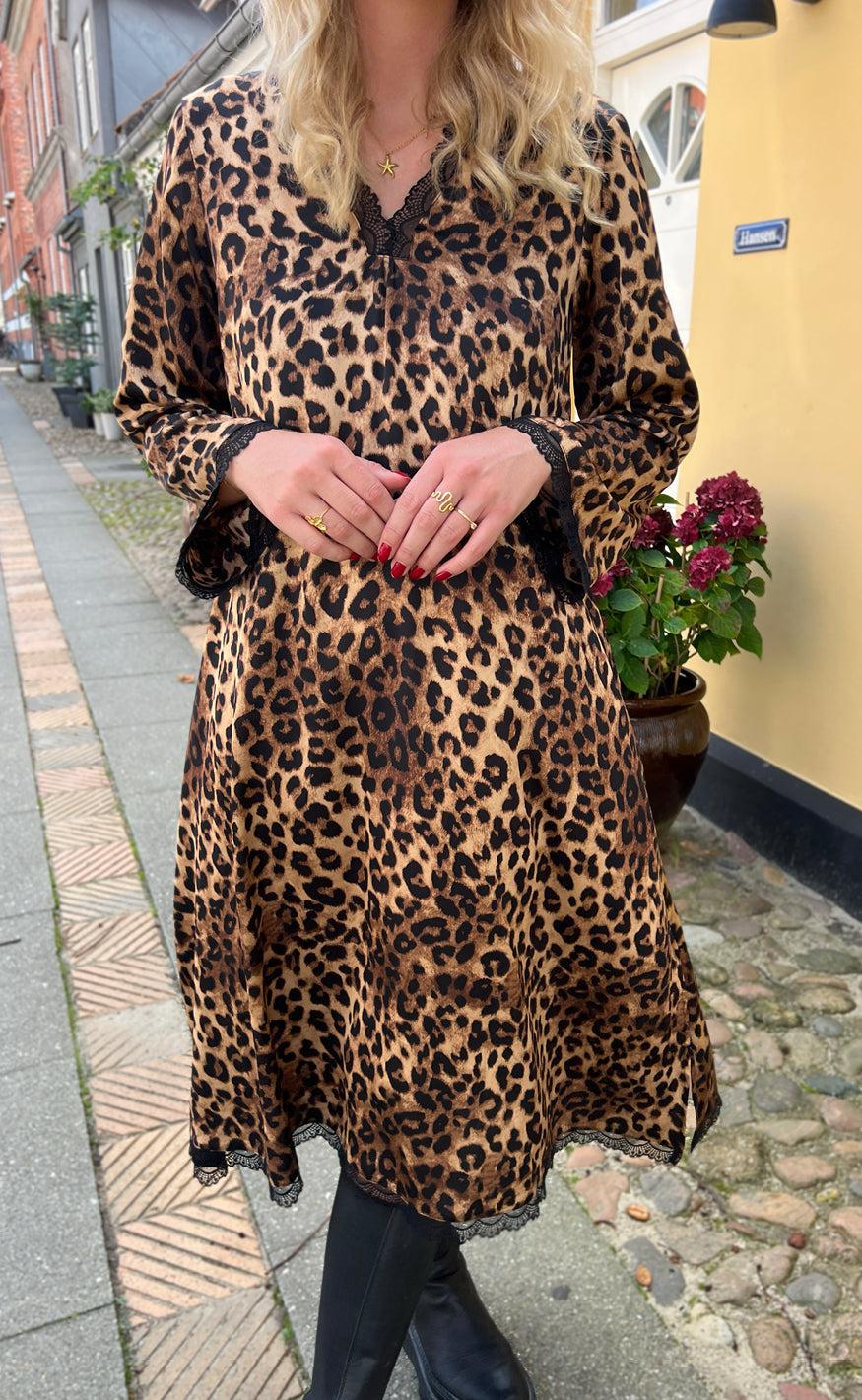 Say INA Copenhagen Kjole - Safina - Leopard