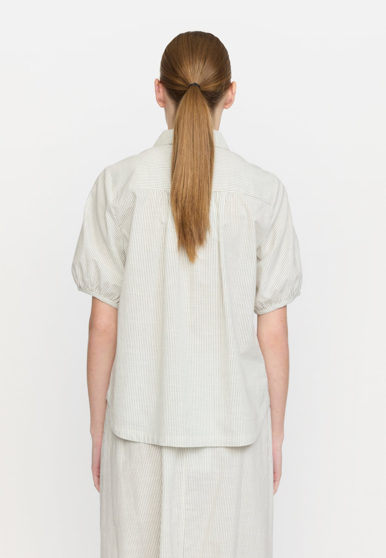 Soft Rebels Ebbi Blouse SR325-707 Arctic Wolf Hot på udsalg