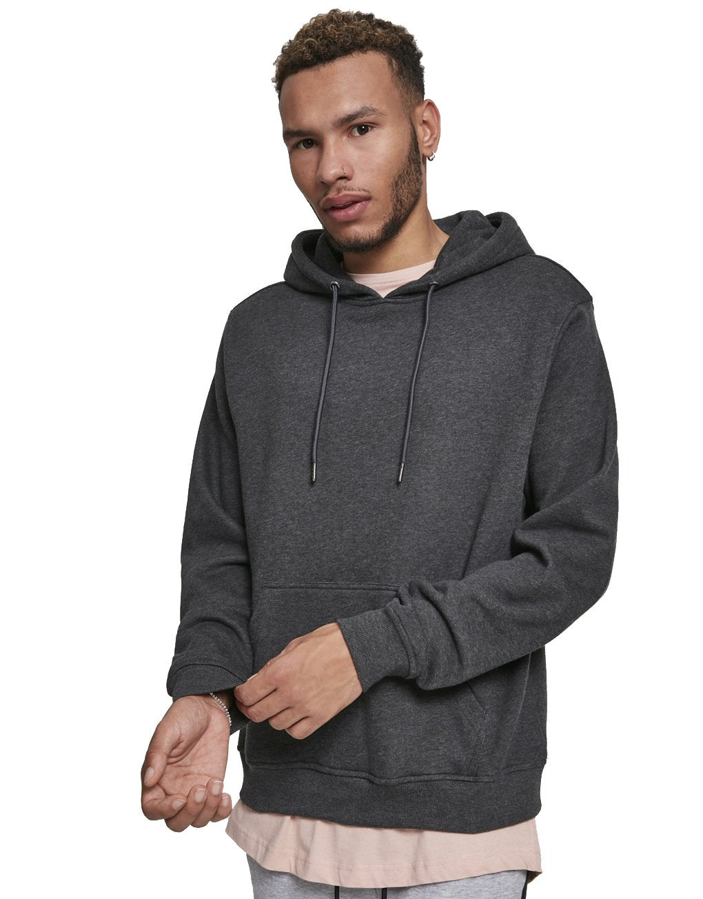 Urban Classics Basic Terry Hoody på udsalg