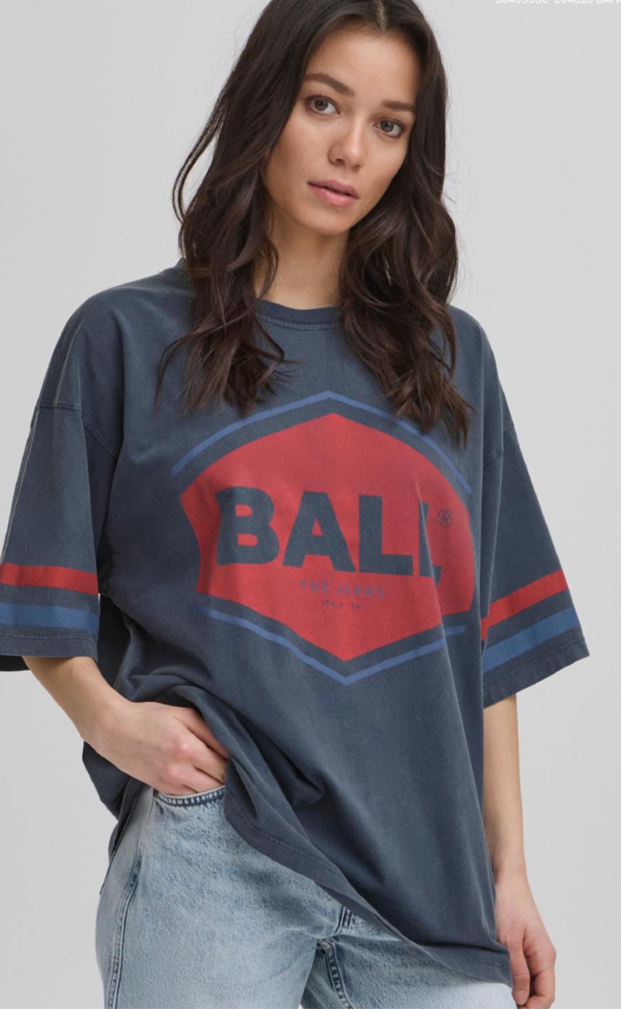 BALL Original T-shirt - Noemi - Sky Captain Udsalg
