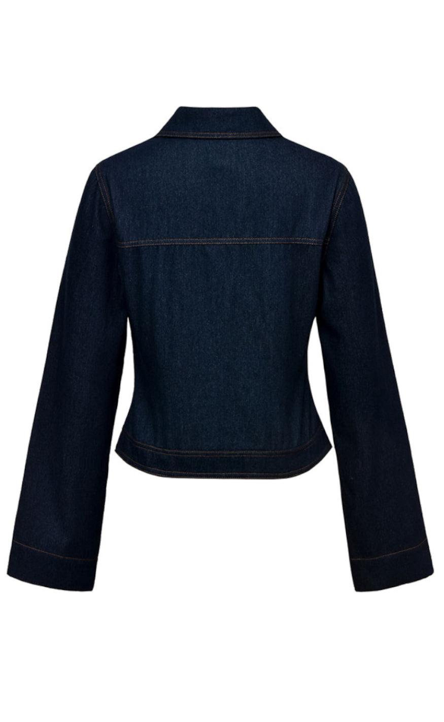 Global Funk Jakke - Delua-G - Dark Unwashed Denim Online