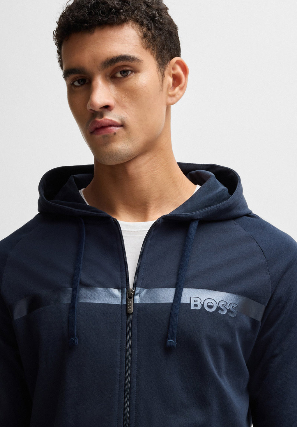 Hugo Boss Authentic Cotton Zip Hoodie