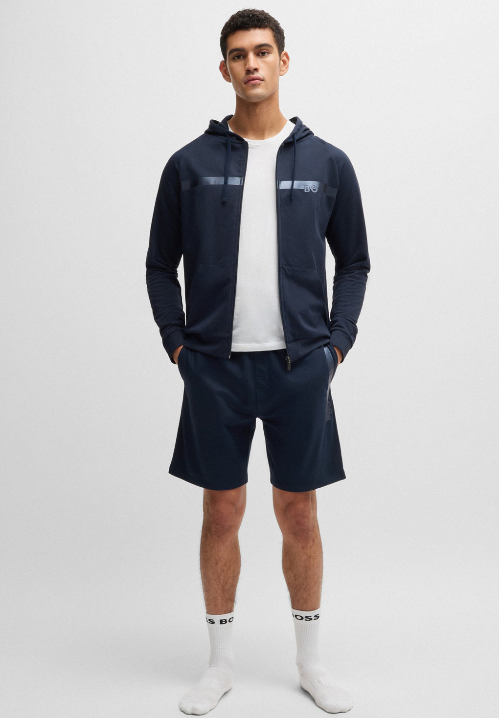 Hugo Boss Authentic Cotton Zip Hoodie