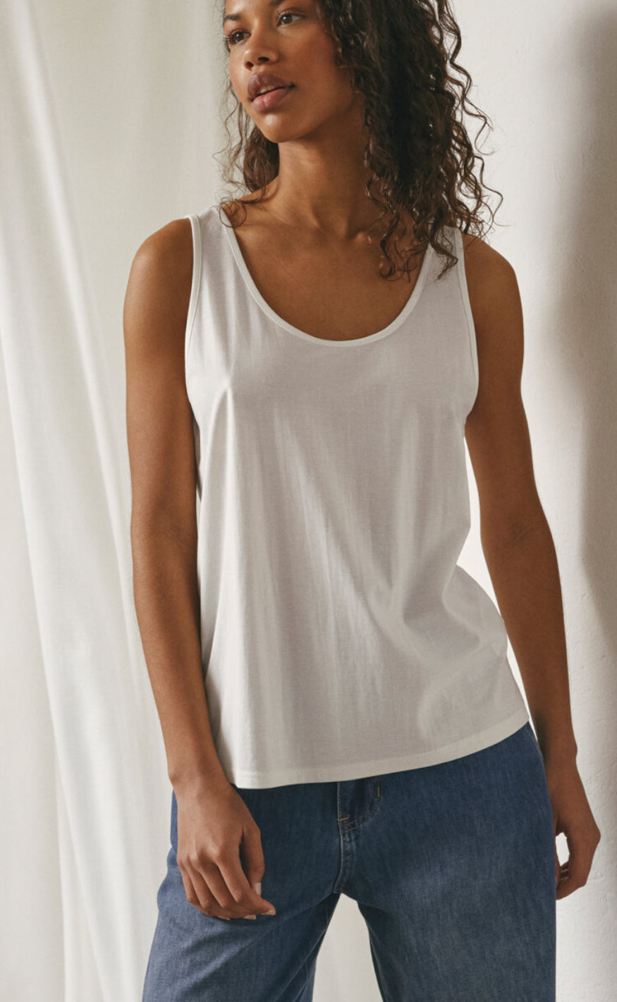 Love & Divine Top - Love445-2 - Cream Online salg