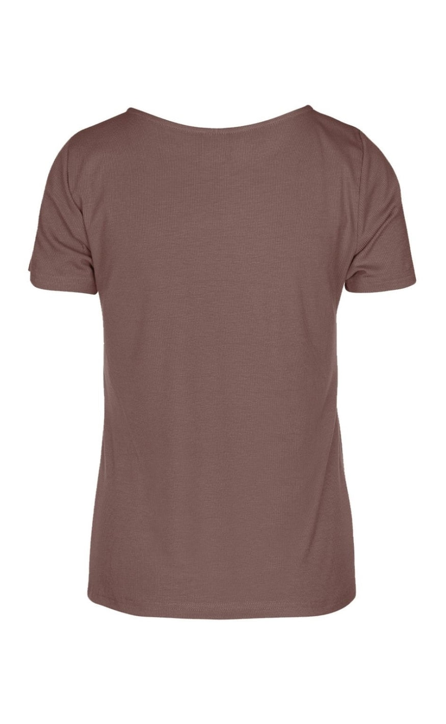 Luxzuz T-shirt - Klaudine - Pine Bark