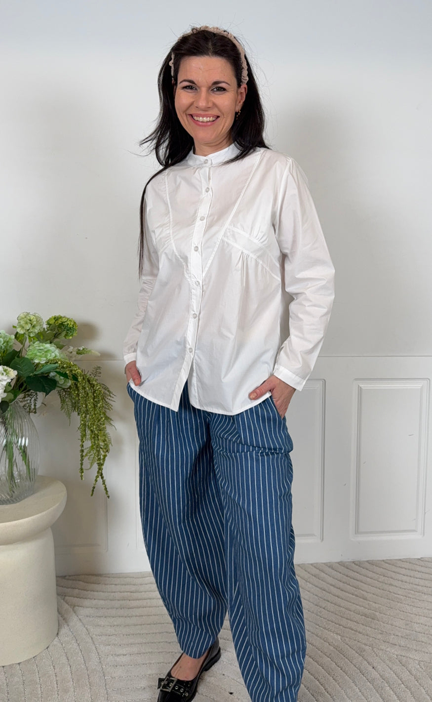 Marta Du Chateau Bukser - Estrella - Medium Blue