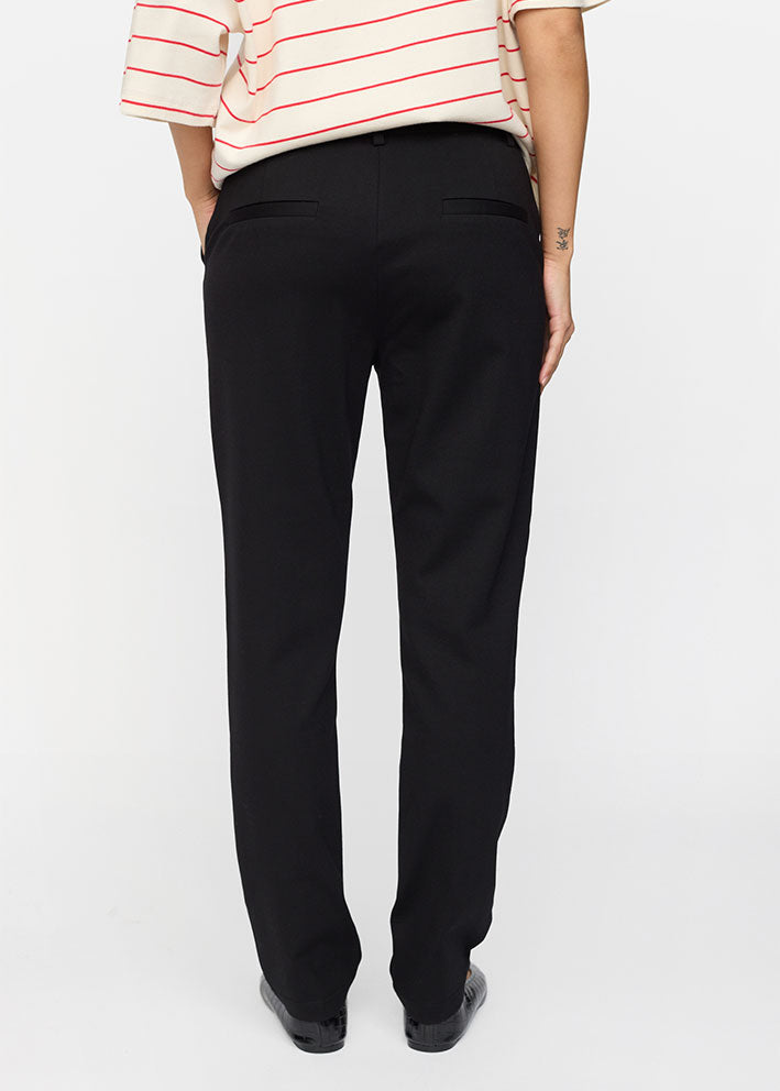 Soft Rebels Huma Vilja mid waist pant SR225-310 Black