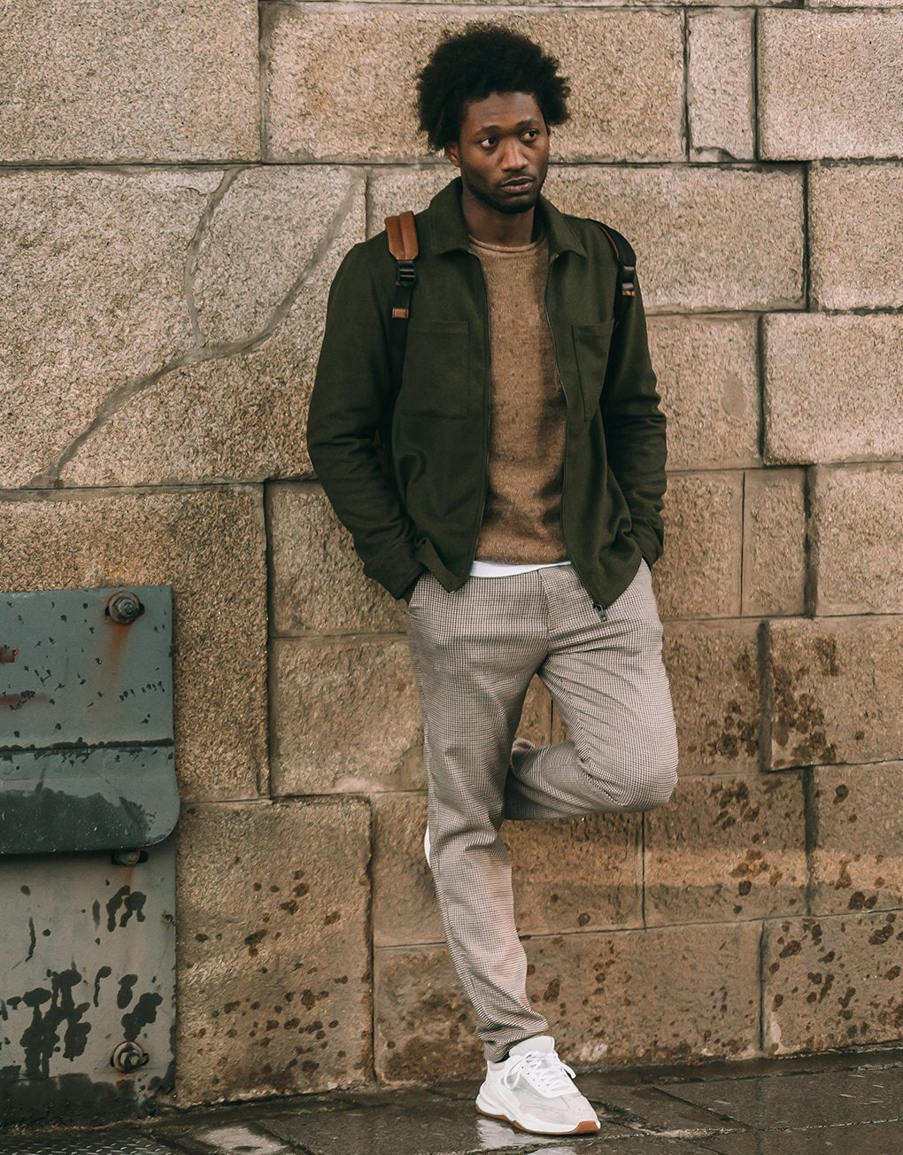 !Solid Slim Barro Pants