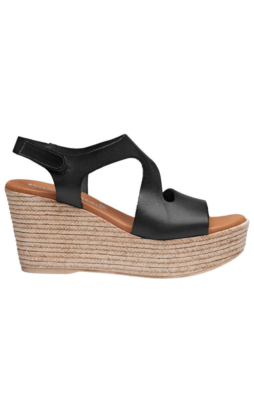 Tim & Simonsen Sandaler - Masha - Black Levere