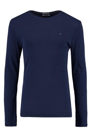 Tommy Hilfiger Long Sleeved Ribbed Organic Cotton T-shirt