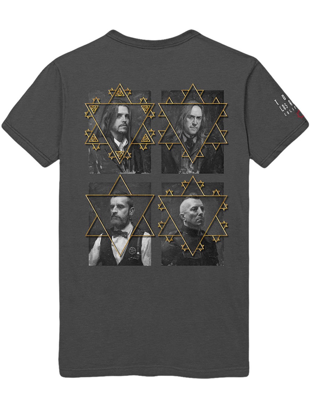 Tool Full Portraits Back print T-Shirt