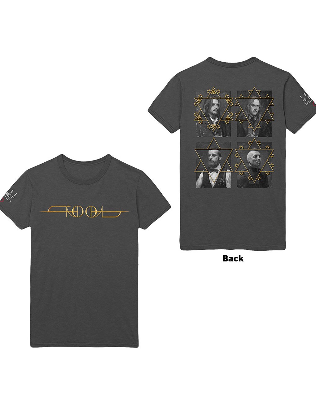 Tool Full Portraits Back print T-Shirt