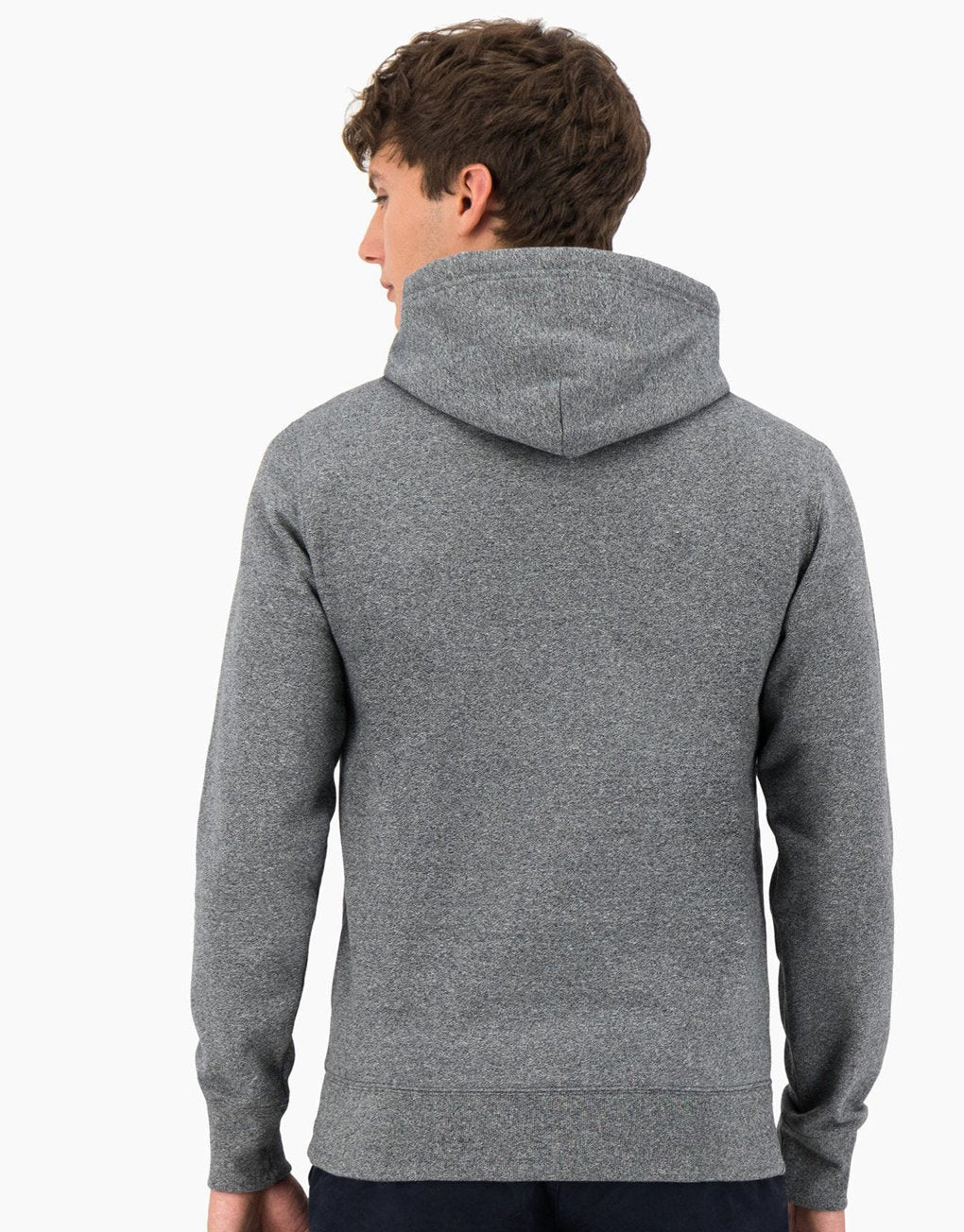 Champion Satin Stitch Script Logo Fleece Hoodie Rabat