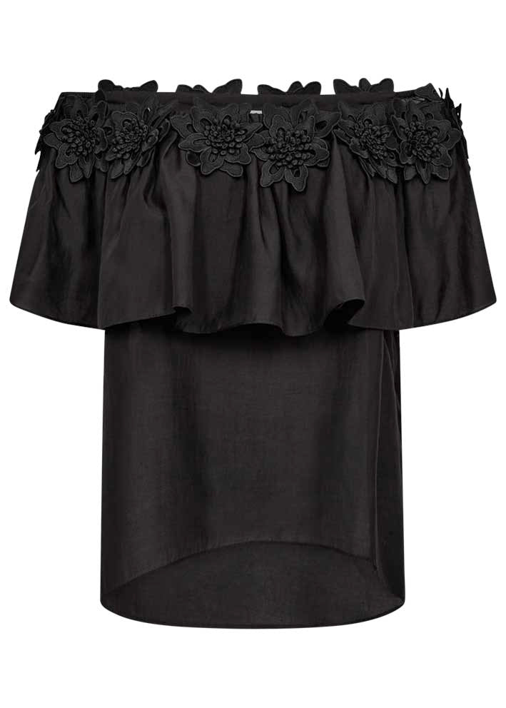 Copenhagen Muse Molly Bluse 206245 Black