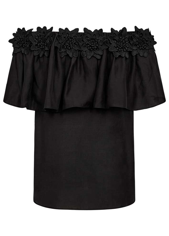Copenhagen Muse Molly Bluse 206245 Black