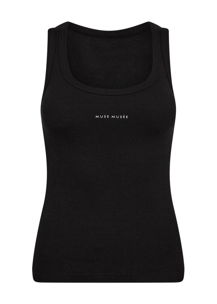 Copenhagen Muse Siv Top - Black