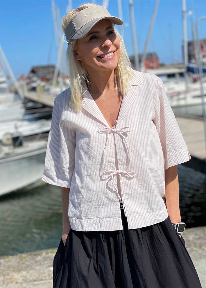 Esmé Studios Anne SS Shirt ES124-317 Cloud Pink
