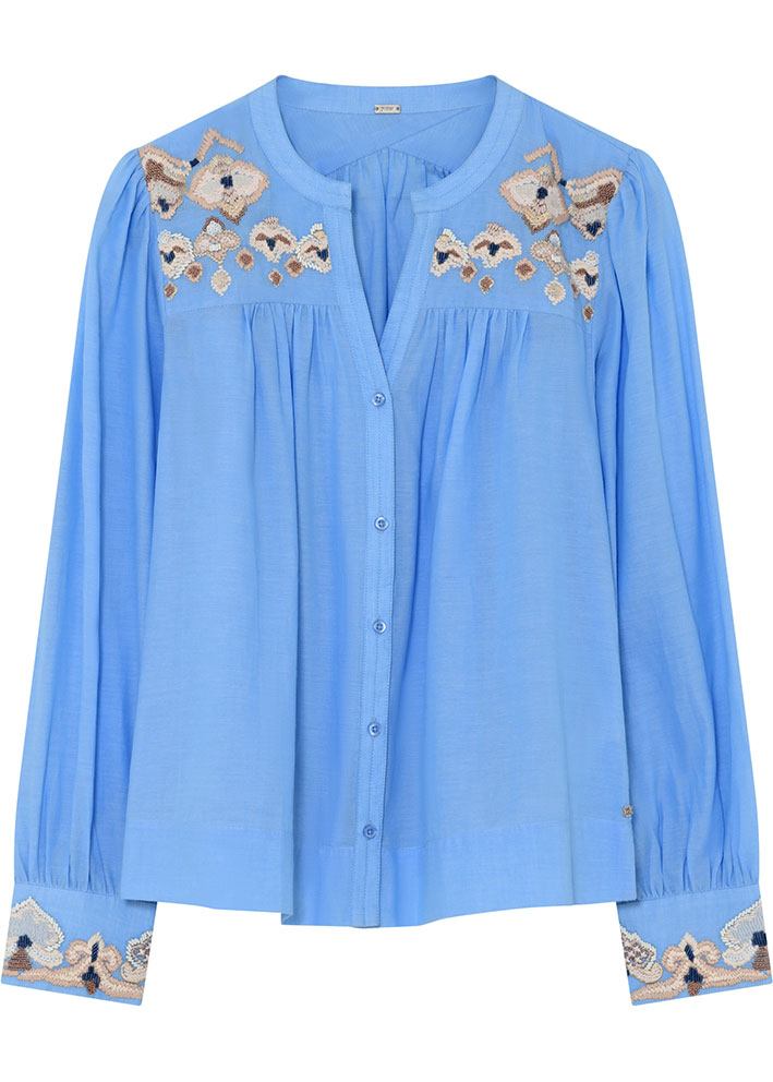Gustav Alica shirt 56619 Skjorte - Blue Chambre