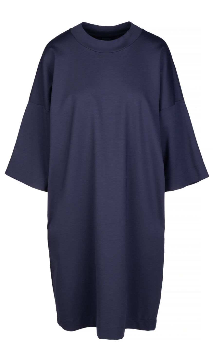 Luxzuz Kjole - Juliette - Navy Blue Udsalg