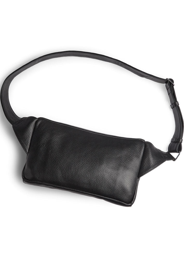 Markberg Ray Bum Bag - Bæltetaske - Grain Black