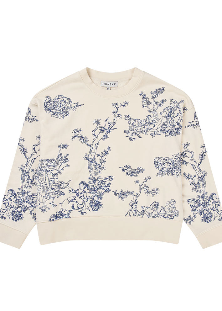 Munthe Friede Sweatshirt - Creme