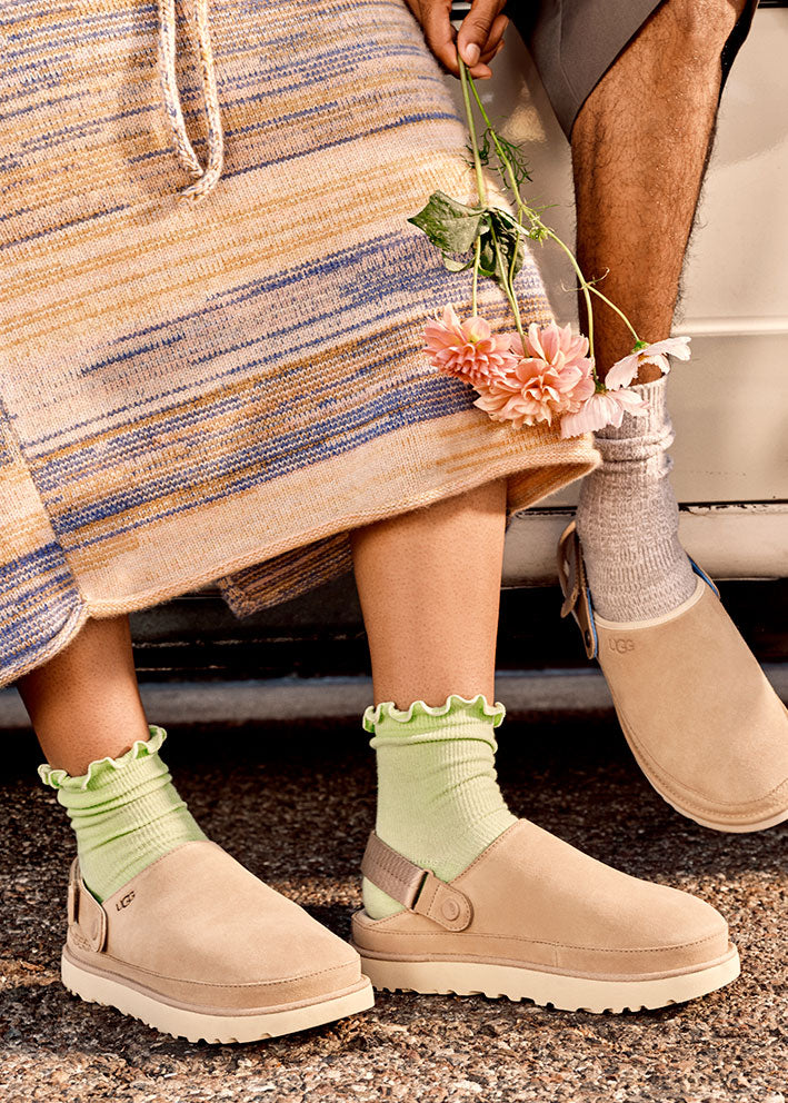 UGG Goldenstar Clog Sko - Sand