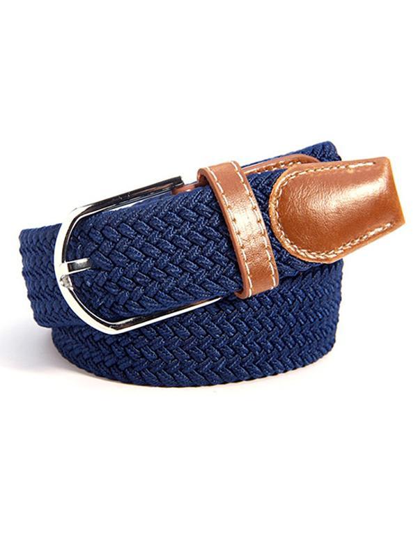 Unisex Canvas Elastic Belt