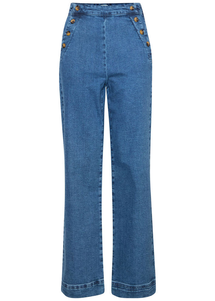 Atelier Rêve Harper Jeans - Medium Blue Denim