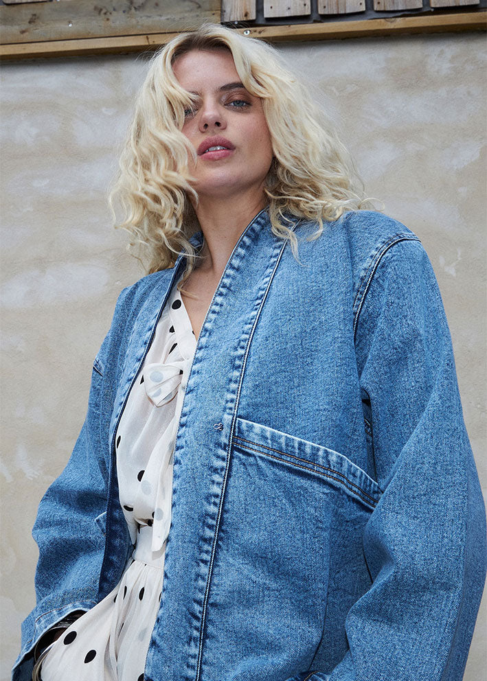 Lollys Laundry Rumi Jakke - Blue