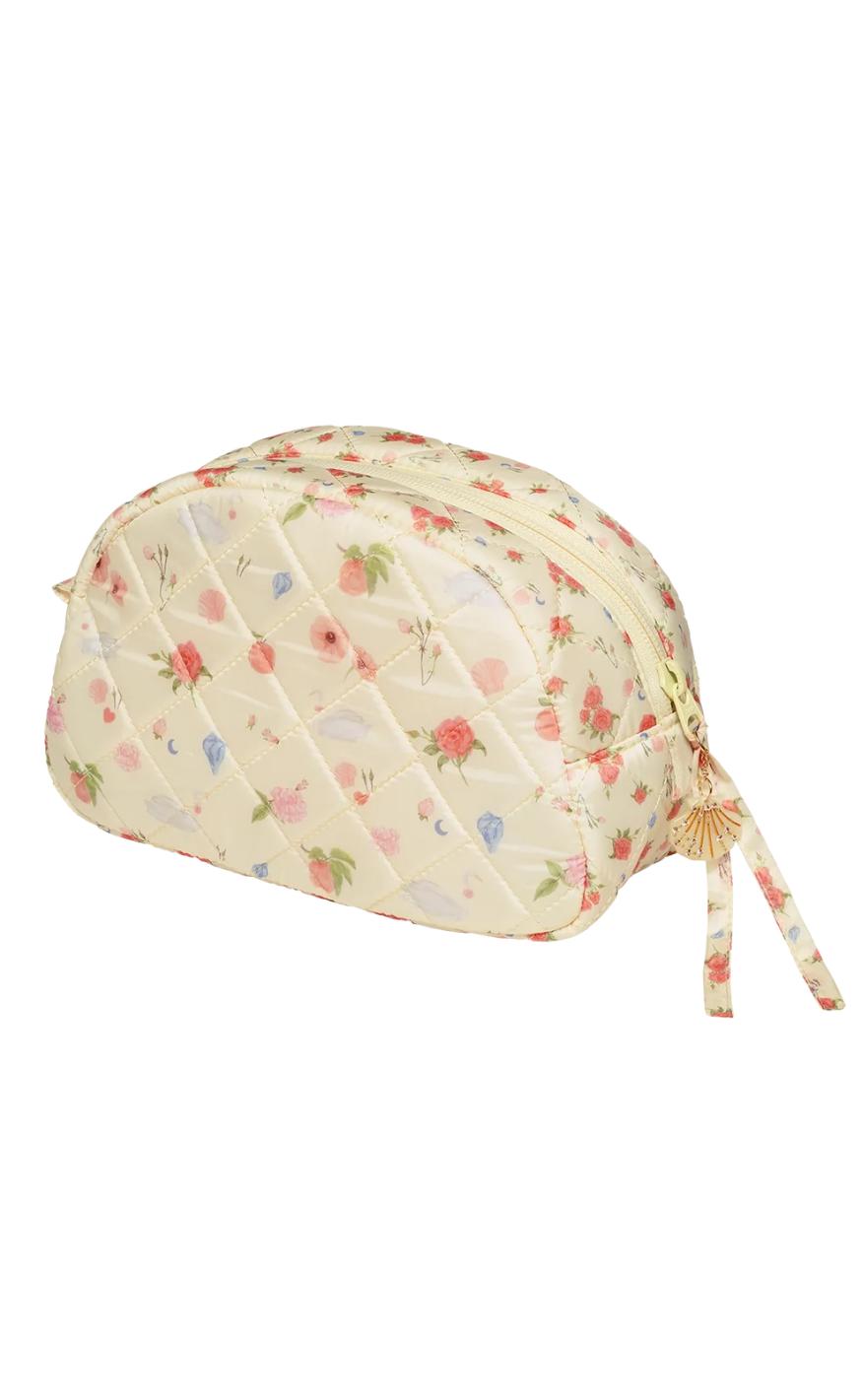 Maanesten Makeup Taske - Medium - Roses and Shells