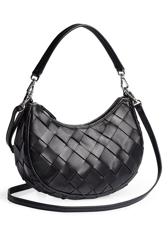 Markberg Helia Crossbody Taske - Antique Woven - Black