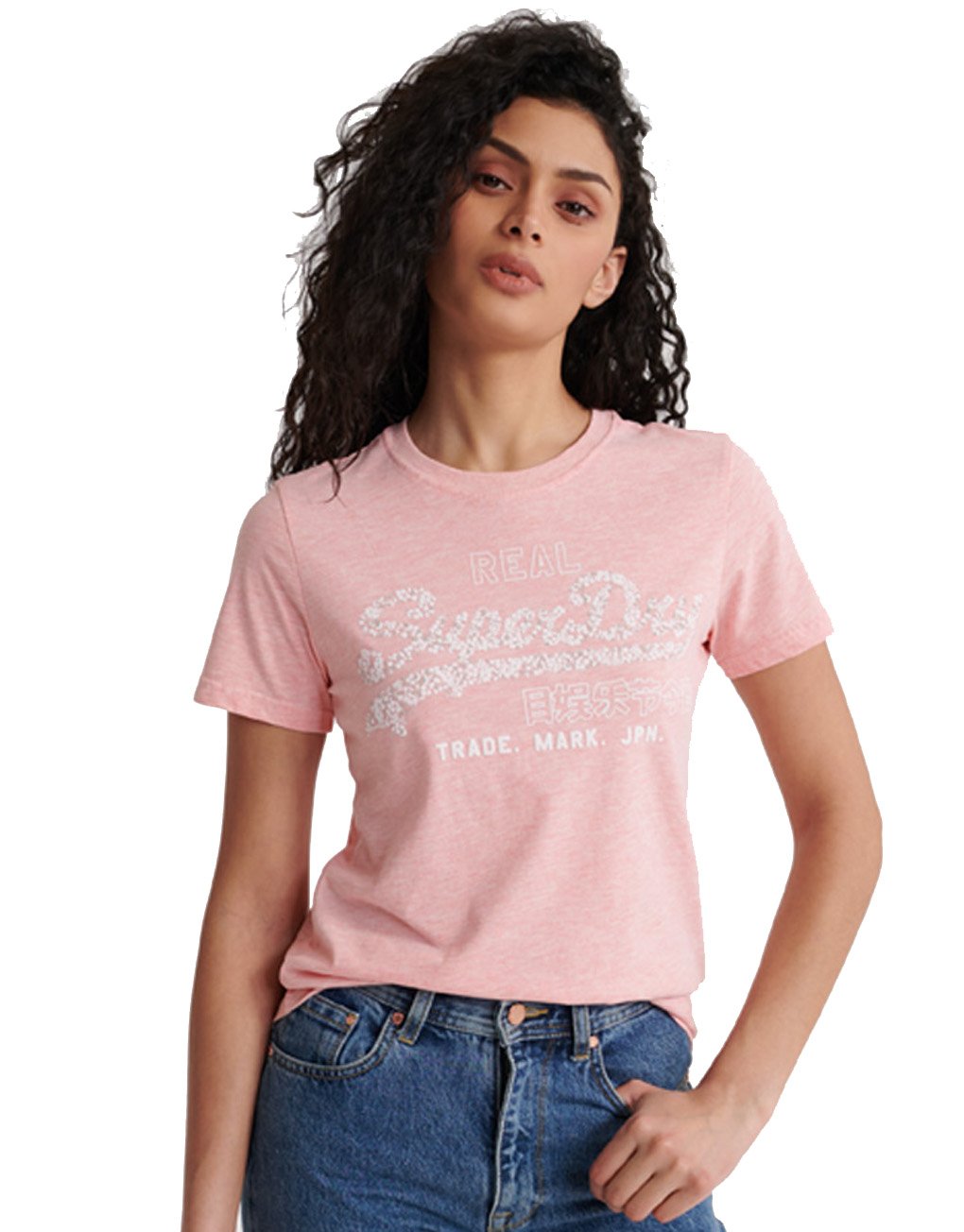 Superdry Lady Vintage Logo Floral Infill T-Shirt