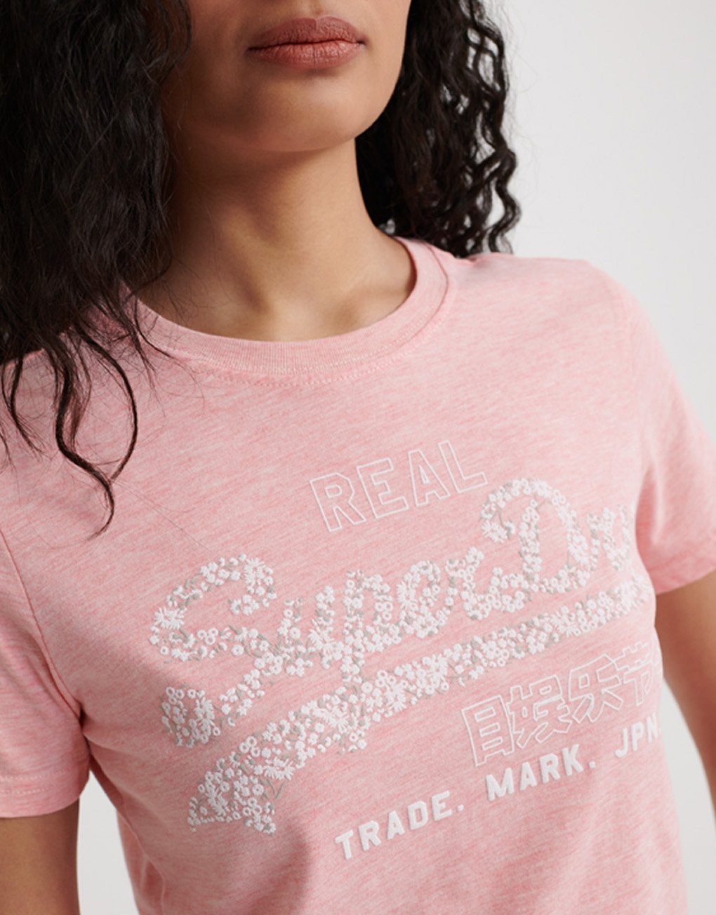 Superdry Lady Vintage Logo Floral Infill T-Shirt