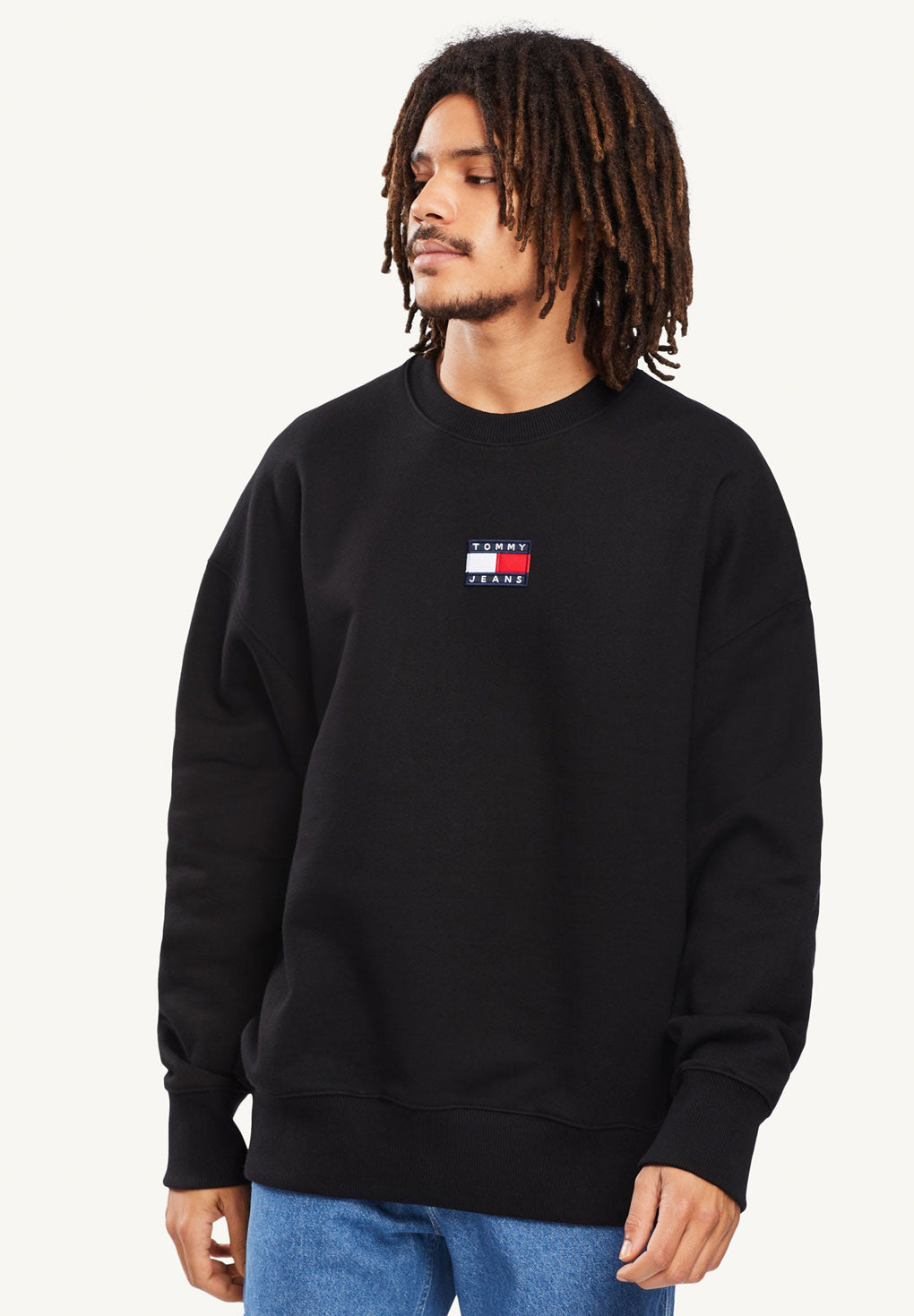 Tommy Hilfiger Jeans Badge Crew neck Sweatshirt Udsalg