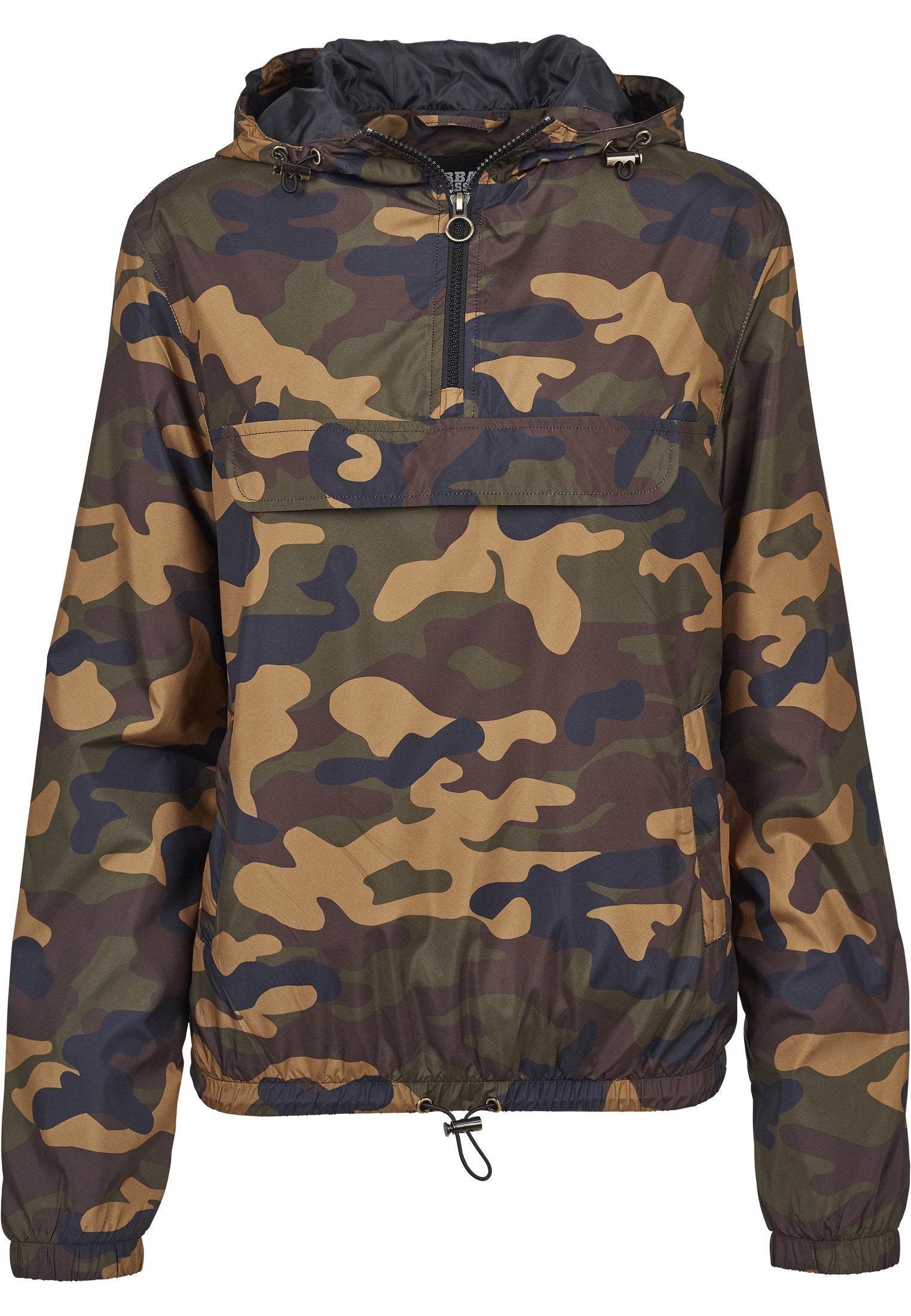 Urban Classics Ladies Camo Pull Over Jacket Online nu