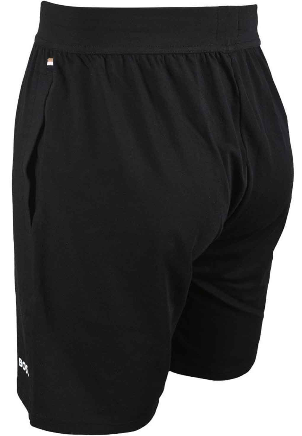 Hugo Boss Stretch Cotton Shorts with contrast logo