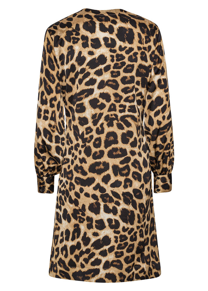 Karmamia Blair Kjole - Hammered Leopard
