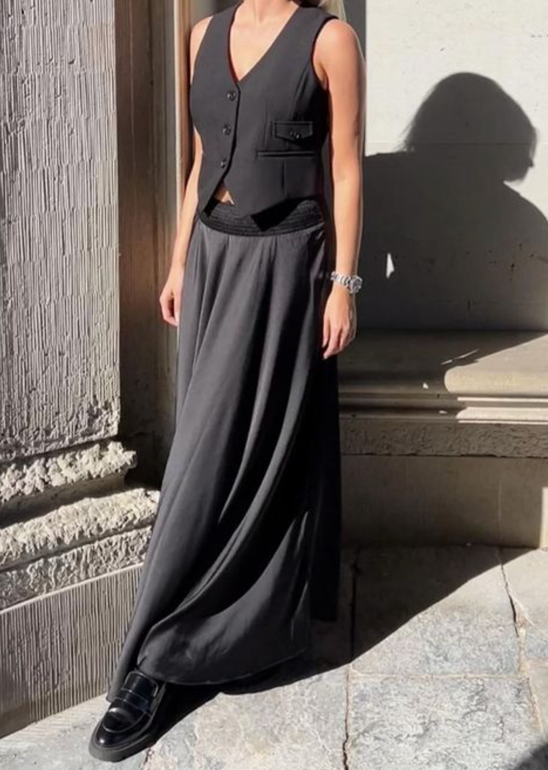 Karmamia Savannah Skirt - Nederdel - Black Mode